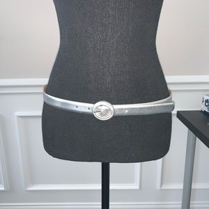 Lauren Ralph Lauren Silver Belt